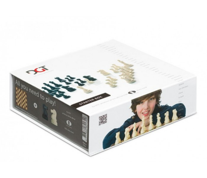 Шахи DGT Chess Starter Box Brown 43 х 43 см