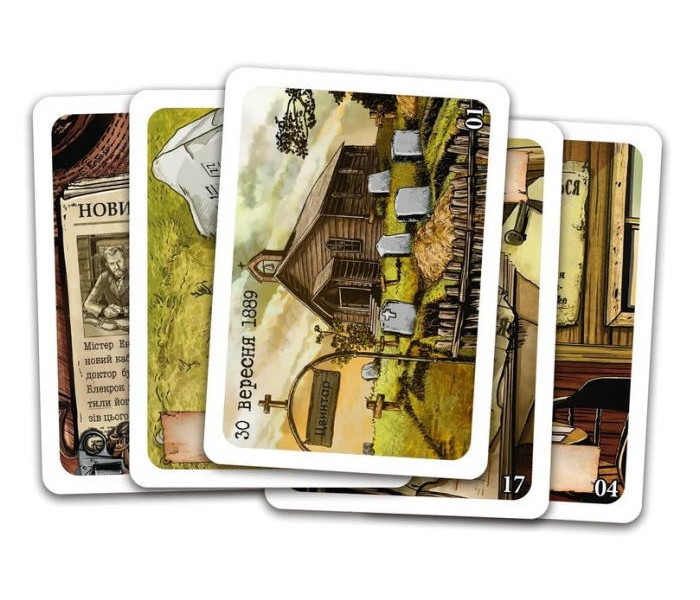 Настільна гра Шерлок. Далекий захід. Угода з дияволом. Geekach Games (GKCH0251)