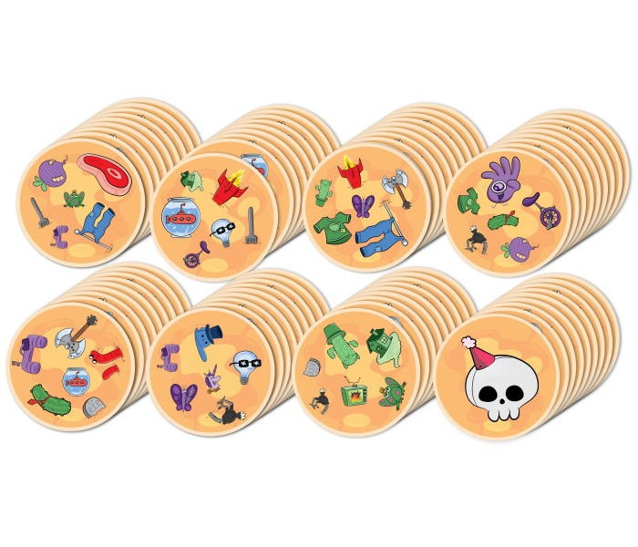 Настольная игра Доббль. Блинчики Анархии — Dobble Anarchy Pancakes. Rozum (R060UA)