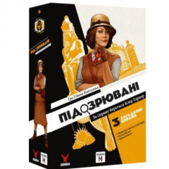 Настільна гра Підозрювані. За справу береться Клер Гарпер. Geekach Games (GKCH212sp)