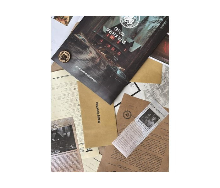 Настольная игра Отель Walker Hills. Manuscript