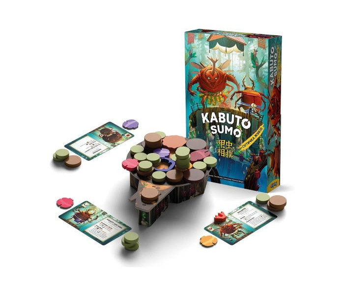 Настольная игра Кабуто Сумо. Схватка Жуков. Asmodee (ALLKAB01UA)