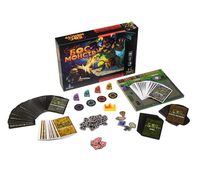 Настольная игра Супер-босс-монстр. Игромаг (8319)