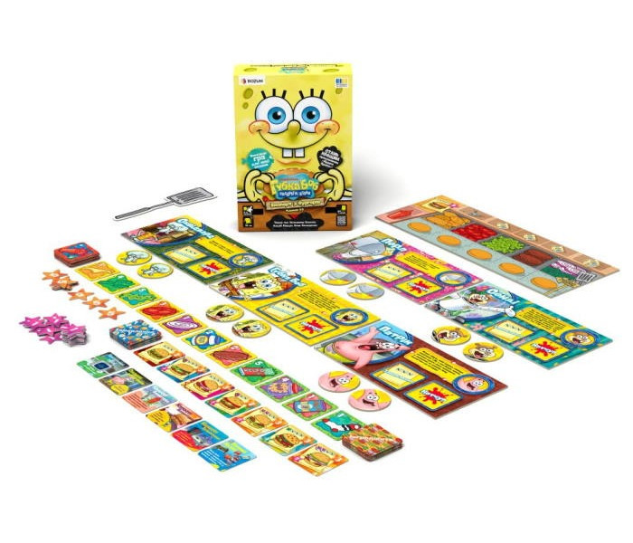 Настольная игра Губка Боб: эксперт по бургерам (ред. 2.0). Rozum (R152UA)