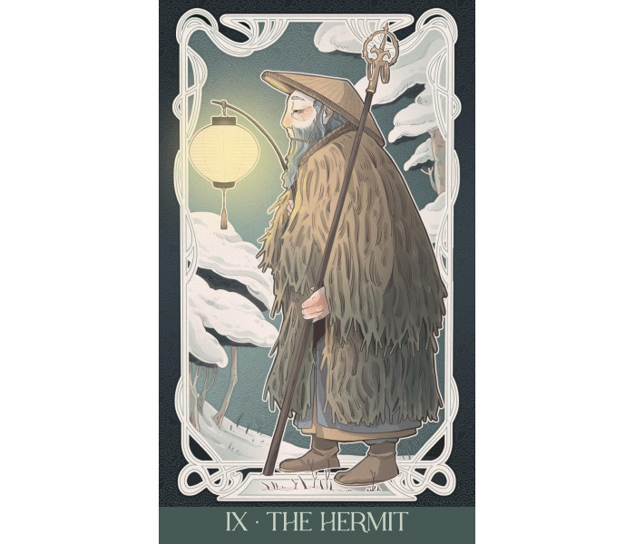 Японське Таро в стилі Ар-Нуво - Japanese Art Nouveau Tarot. Lo Scarabeo