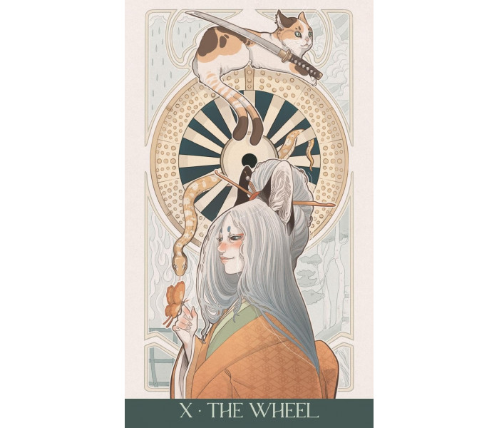 Японське Таро в стилі Ар-Нуво - Japanese Art Nouveau Tarot. Lo Scarabeo