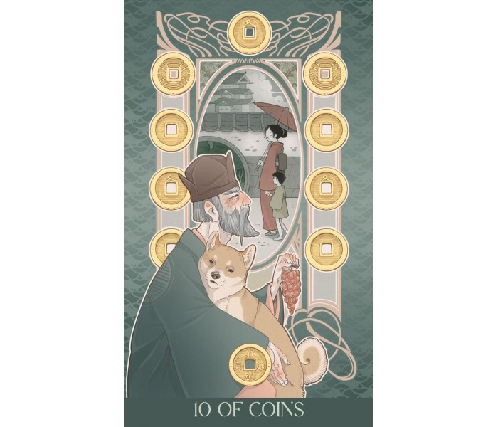 Японське Таро в стилі Ар-Нуво - Japanese Art Nouveau Tarot. Lo Scarabeo
