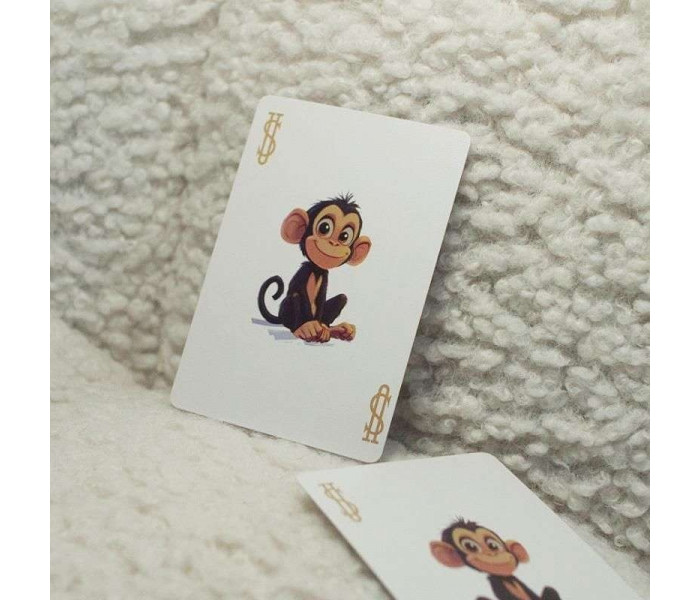 Игральные карты Bicycle Johnny the Monkey