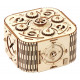 Головоломка квест-бокс DIY Geared Safe Secret Treasure Box Wooden Kit. Eureka (473465) 