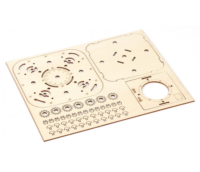 Головоломка квест-бокс DIY Geared Safe Secret Treasure Box Wooden Kit. Eureka (473465) 