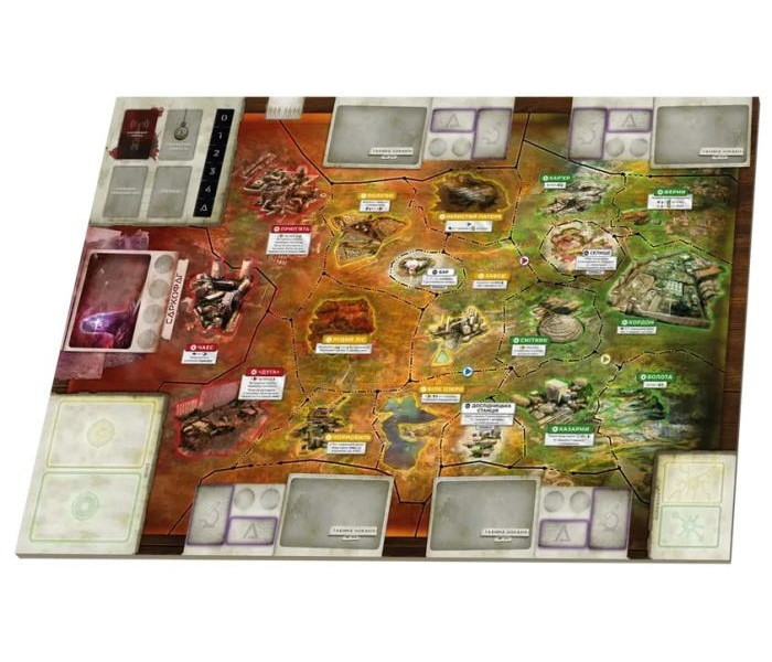 Настільна гра Зона. Таємниці Чорнобиля. Geekach Games (GKCH096Z)