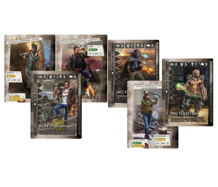 Настільна гра Зона. Таємниці Чорнобиля. Geekach Games (GKCH096Z)