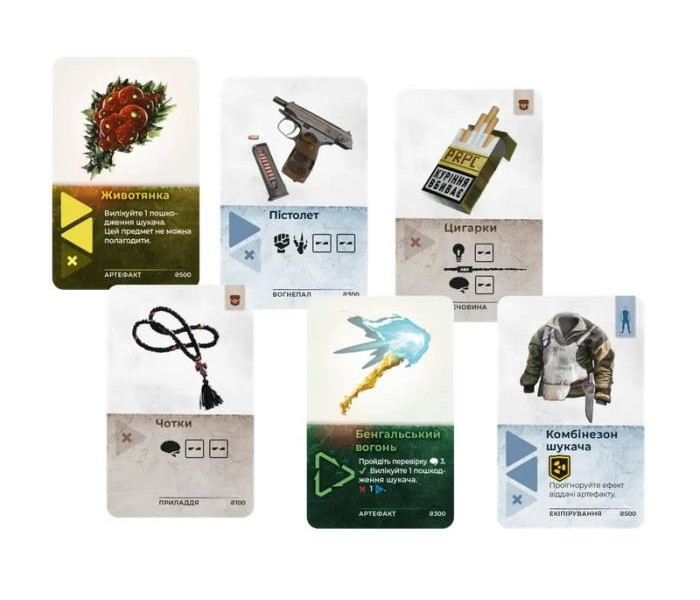 Настільна гра Зона. Таємниці Чорнобиля. Geekach Games (GKCH096Z)