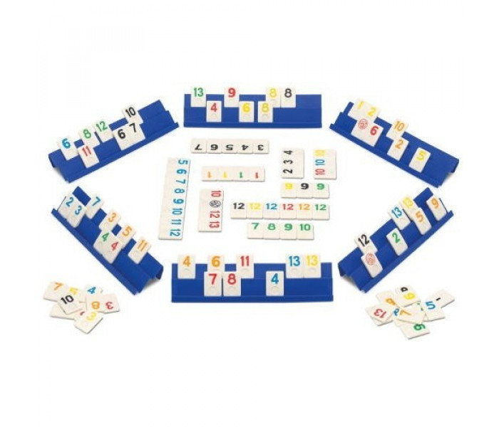 Настольная игра Румми Классик на 6 игроков в металлической коробке. Cayro (759)