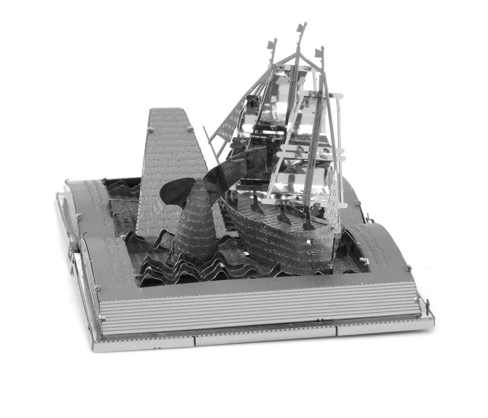 Металева збірна 3D модель книжкова скульптура "Moby Dick". Metal Earth (MMS116)