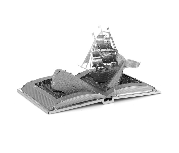 Металева збірна 3D модель книжкова скульптура "Moby Dick". Metal Earth (MMS116)