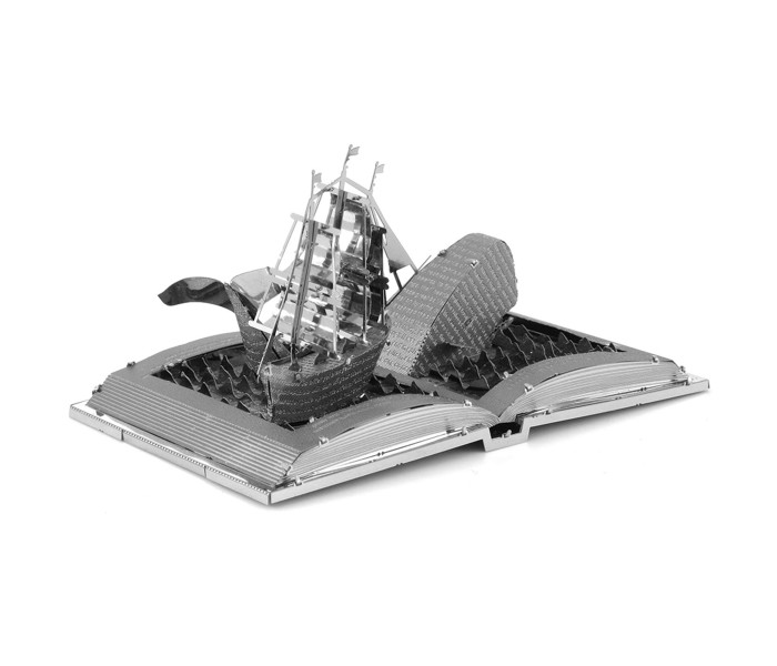 Металева збірна 3D модель книжкова скульптура "Moby Dick". Metal Earth (MMS116)