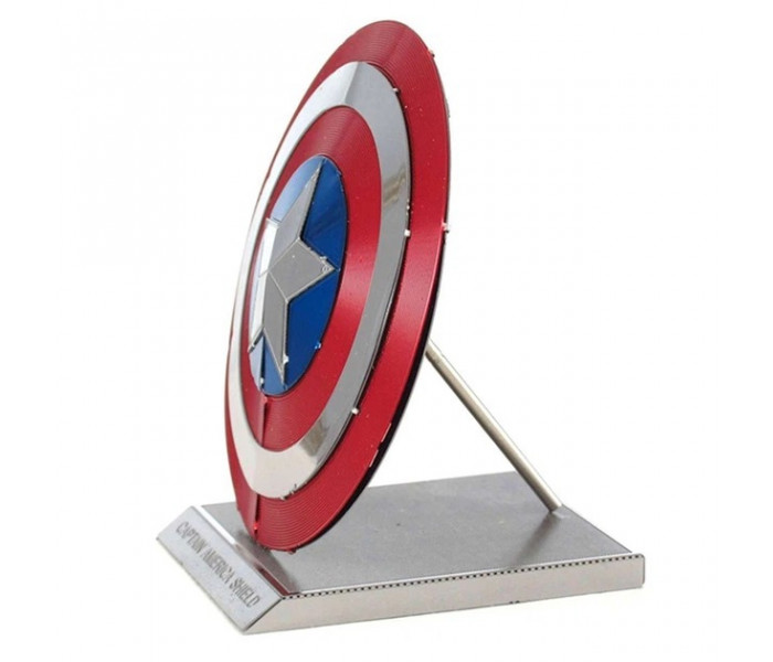 Металева збірна 3D модель "Щит Капітана Америка Marvel". Metal Earth (MMS321)
