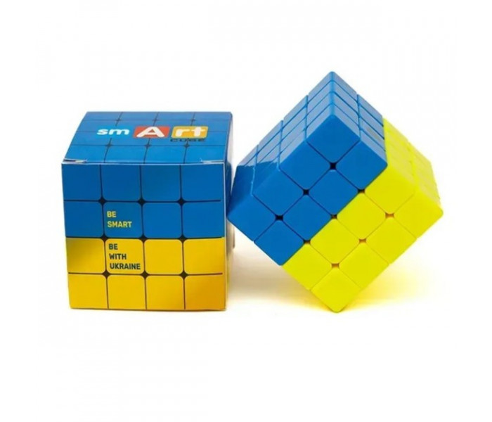 Кубик Рубика Smart Cube 4х4х4 "Флаг Украины" (SCU444)