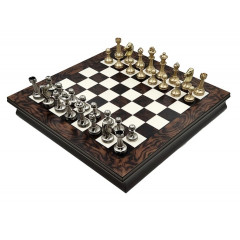 Преміальний шаховий набір Italfama 43×43 см (11B+397W)