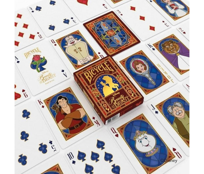 Игральные карты Bicycle Disney Beauty and the Beast