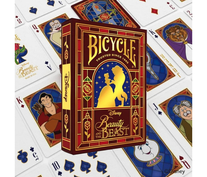 Игральные карты Bicycle Disney Beauty and the Beast