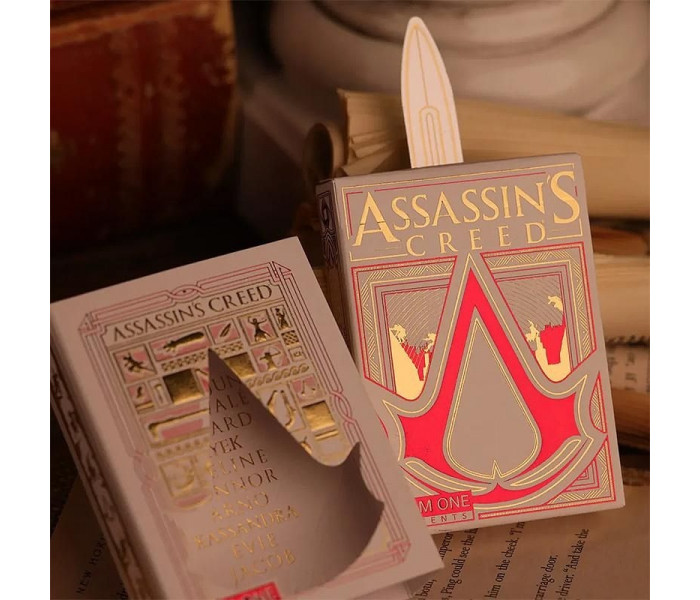 Игральные карты Assassin's Creed Legacy: White Hidden Blade Edition