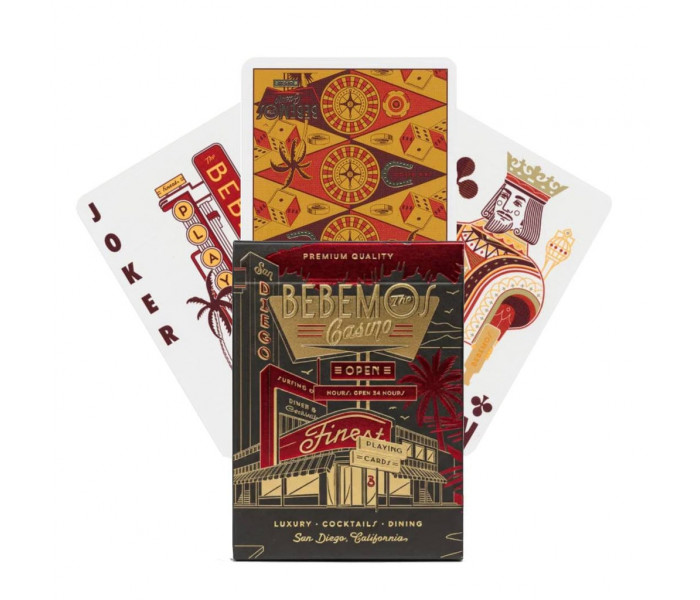 Игральные карты Bebemos Casino Edition. Theory11