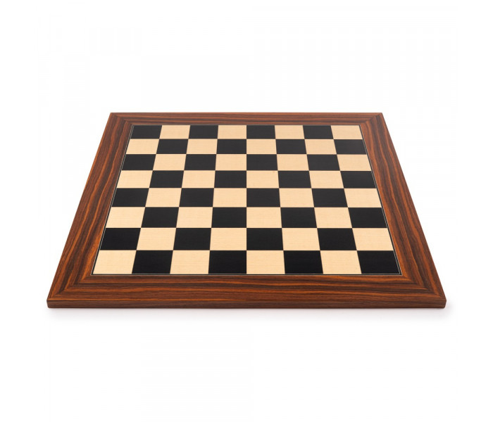 Элитный шахматный набор "Staunton" 40 x 40 см фигуры из дерева и металла и доска ручной работы Ferrer из палисандра. Italfama (141MW+1104)