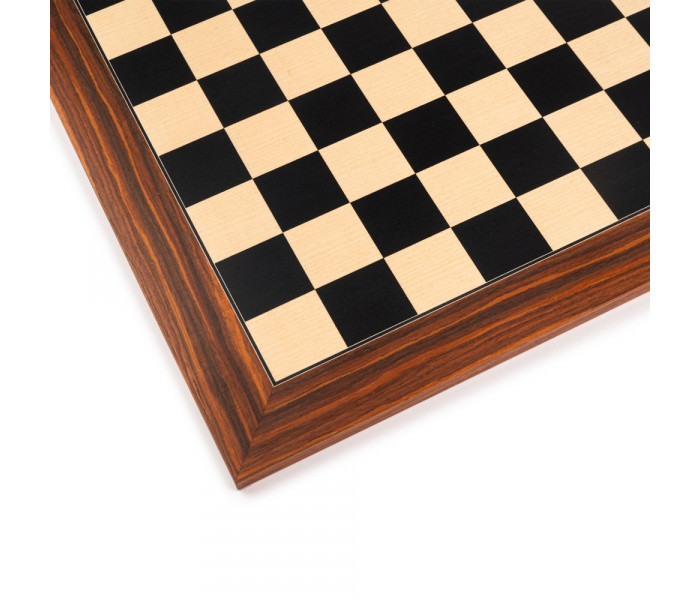 Элитный шахматный набор "Staunton" 40 x 40 см фигуры из дерева и металла и доска ручной работы Ferrer из палисандра. Italfama (141MW+1104)