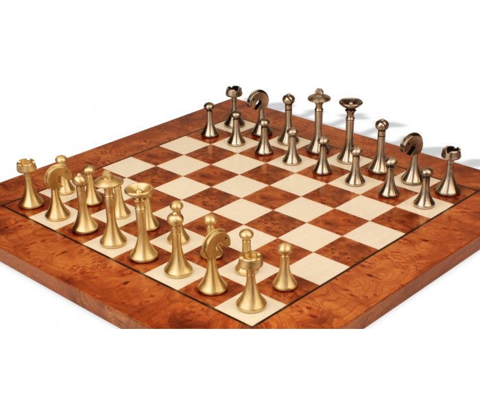 Элитный шахматный набор "Classic" 42 x 42 см металлической фигурой и деревянной доской. Italfama (15B+721RL)