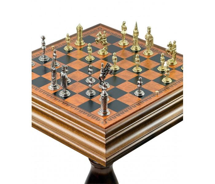 Элитный шахматный стол "Camelot Medium" 55x55 см. Italfama (50M+TAV217+312)