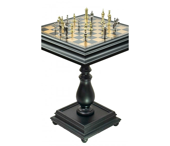 Элитный шахматный стол "Camelot Medio" 55x55 см Italfama (50M+TAV217N+313)