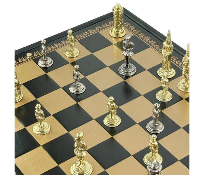 Элитный шахматный стол "Camelot Medio" 55x55 см Italfama (50M+TAV217N+313)