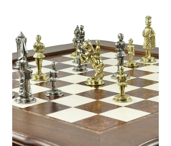 Элитный шахматный стол Camelot Medio 58x58 см Italfama (50M+TAV86BG)