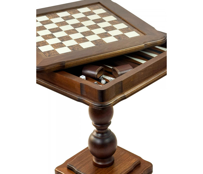Элитный шахматный стол Camelot Medio 58x58 см Italfama (50M+TAV86BG)