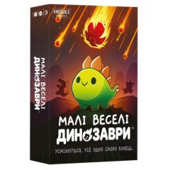 Настільна гра Малі веселі динозаври. Geekach Games (GKCH0284)