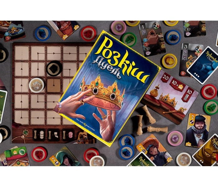 Настольная игра Роскошь. Дуэль (Splendor Duel). Asmodee (SCSPL2P01UA)