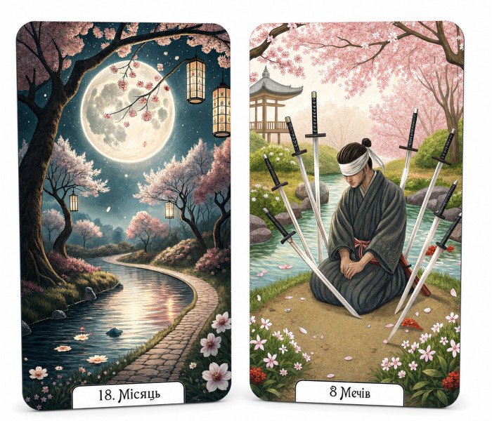 Таро Сакури - Sakura Tarot (UA)