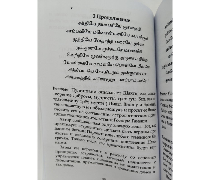 Книга Астрология Пулиппани. Натараджан Шри Наккирар