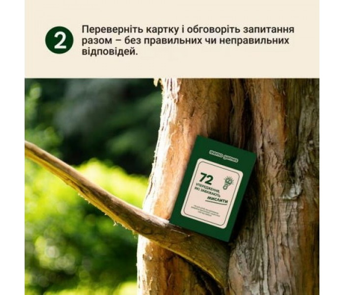 Настільна гра 72 упередження, які заважають мислити. Memo games
