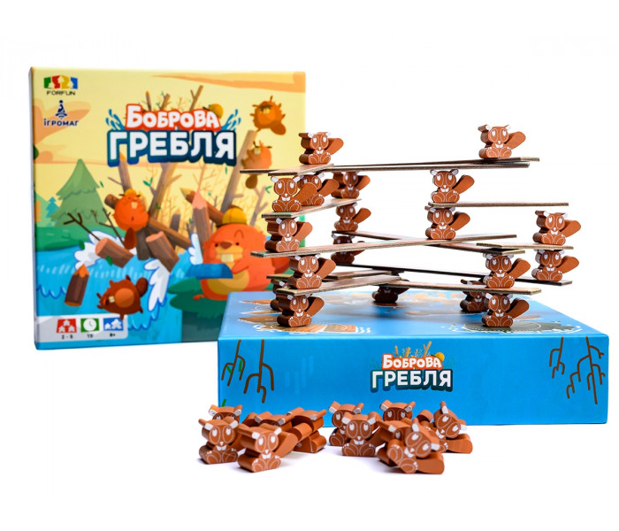 Настольная игра Бобровая плотина (Beaver Creek). Ігромаг