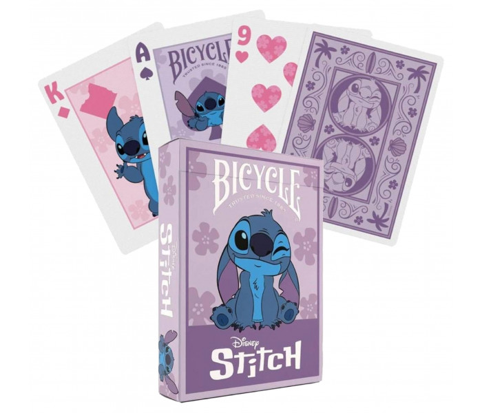 Игральные карты Disney Stitch Purple