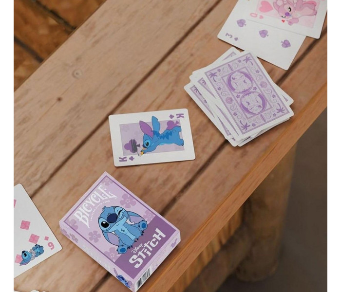 Игральные карты Disney Stitch Purple