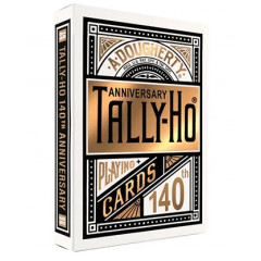 Игральные карты Tally-Ho 140th Anniversary Metaluxe