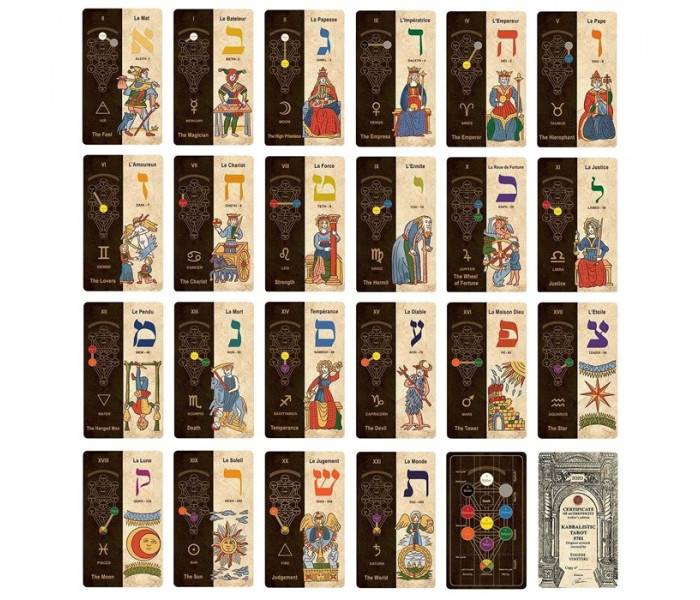 Каббалистическое Таро - Kabbalistic Tarot. China (9420402)