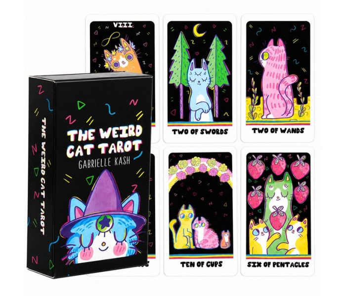 Таро Странной Кошки - Weird Cat Tarot. China (9420389)
