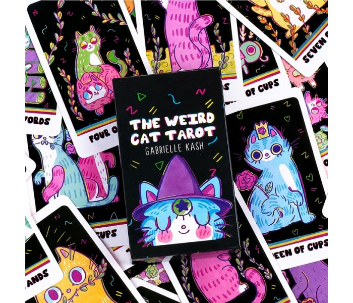 Таро Странной Кошки - Weird Cat Tarot. China (9420389)