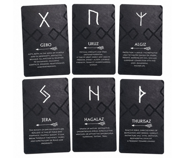 Рунический Оракул - Runes Oracle Cards. China (9420291)