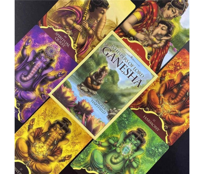 Оракул Шепот Ганеши - Whispers of Lord Ganesha Oracle Cards. China (9420393)